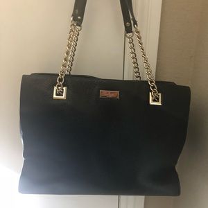 Kate Spade Emerson Smooth Black Purse